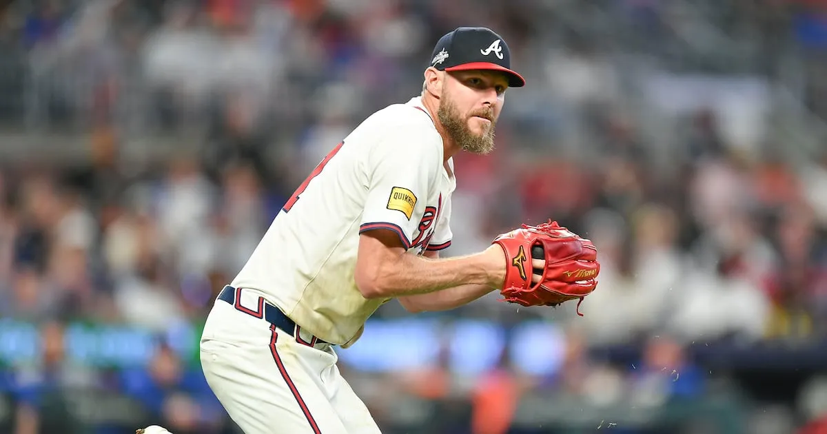 Chris Sale Braves Absen Akibat Patah Tulang Rusuk Kiri